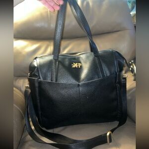 Freshley Picked Classic Carryall Diaper Bag in Ebony
